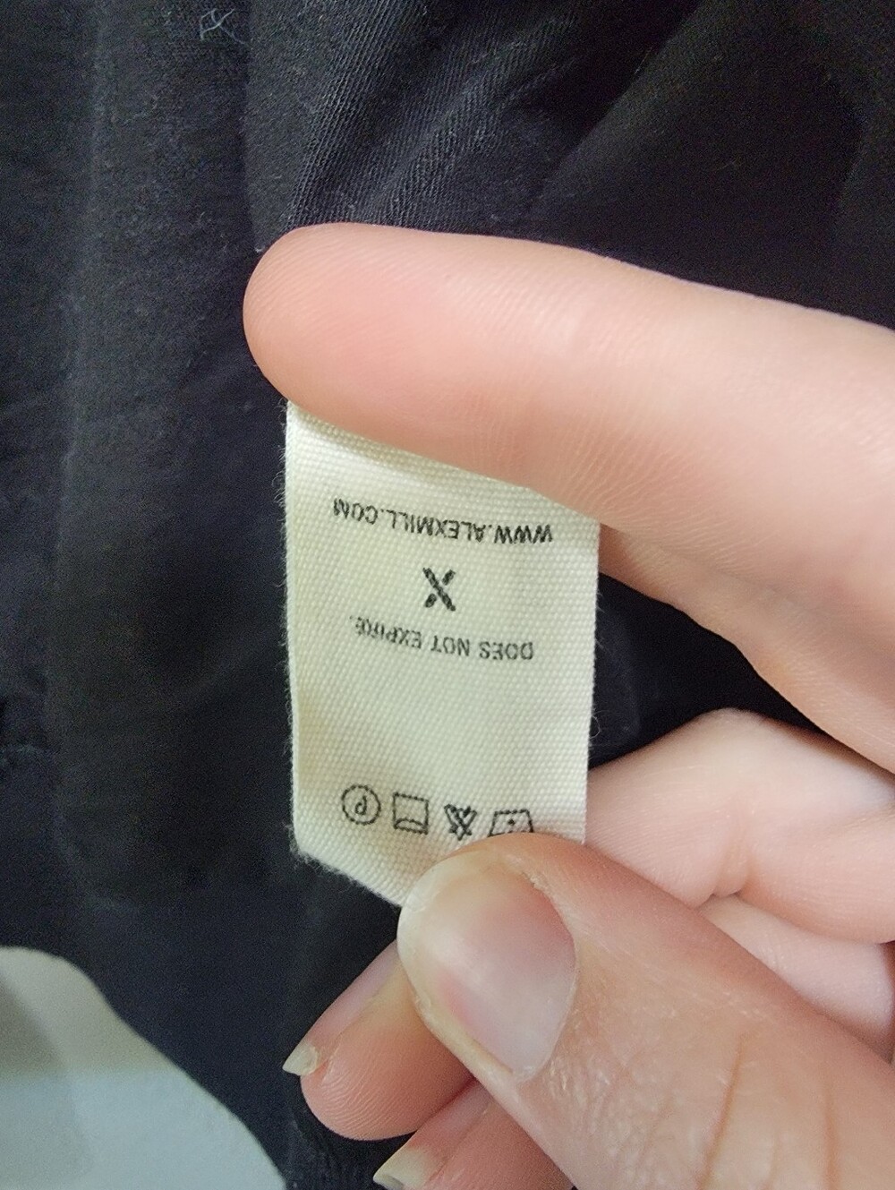 Alex Mill Cropped Bomber Jacket Linen Blend Washed Black - Picture 6 of 7